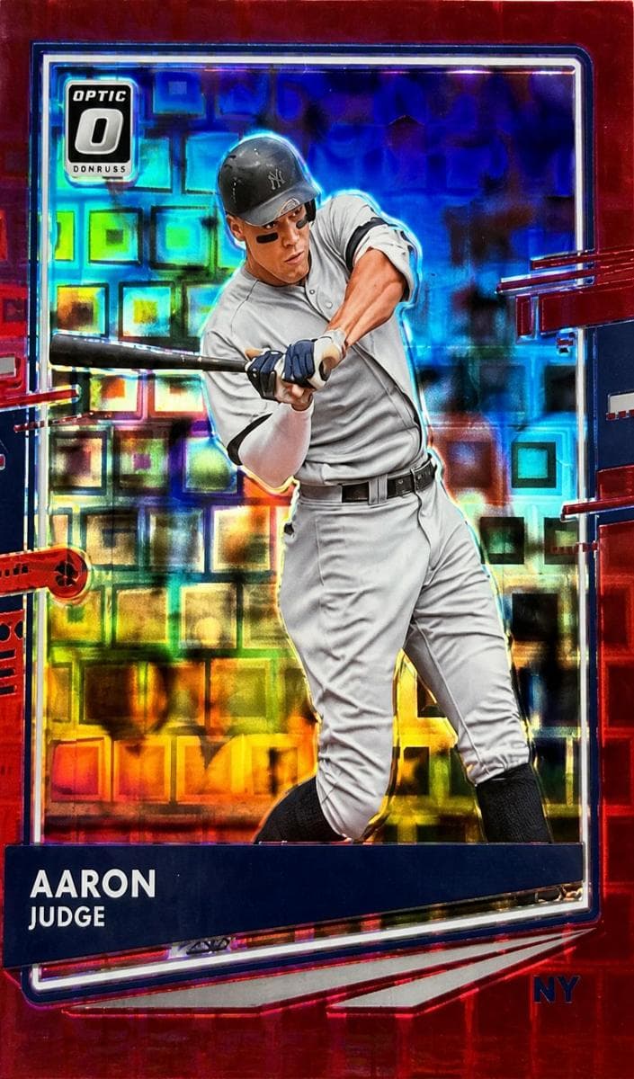 Aaron Judge 2020 panini Donruss Optic