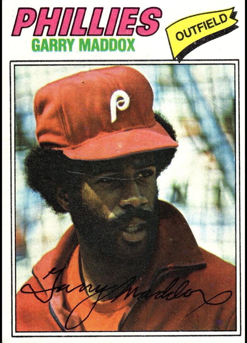 Garry Maddox 1977 topps Topps