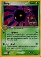 Lileep trading card