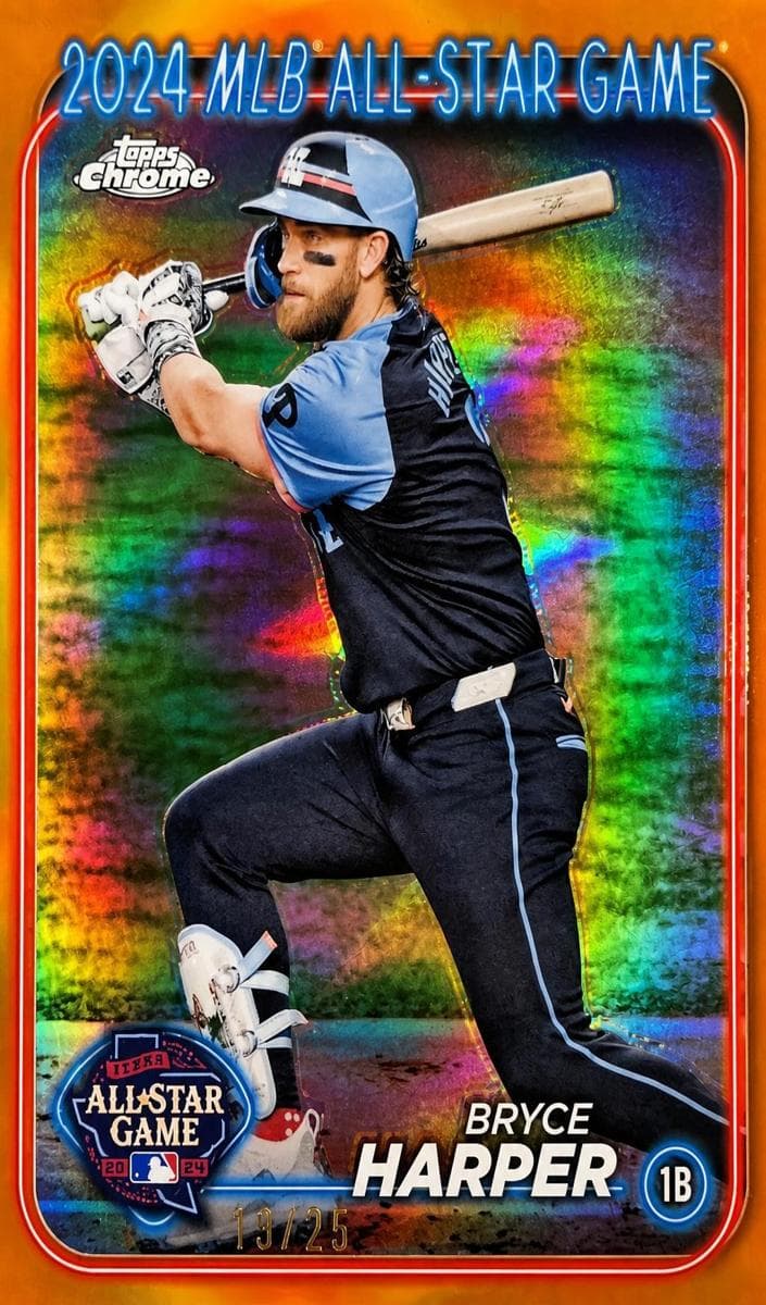 Bryce Harper 2024 topps Topps Chrome Update