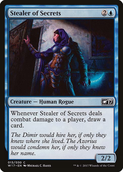 Stealer of Secrets 2017 Magic: The Gathering Welcome Deck 2017