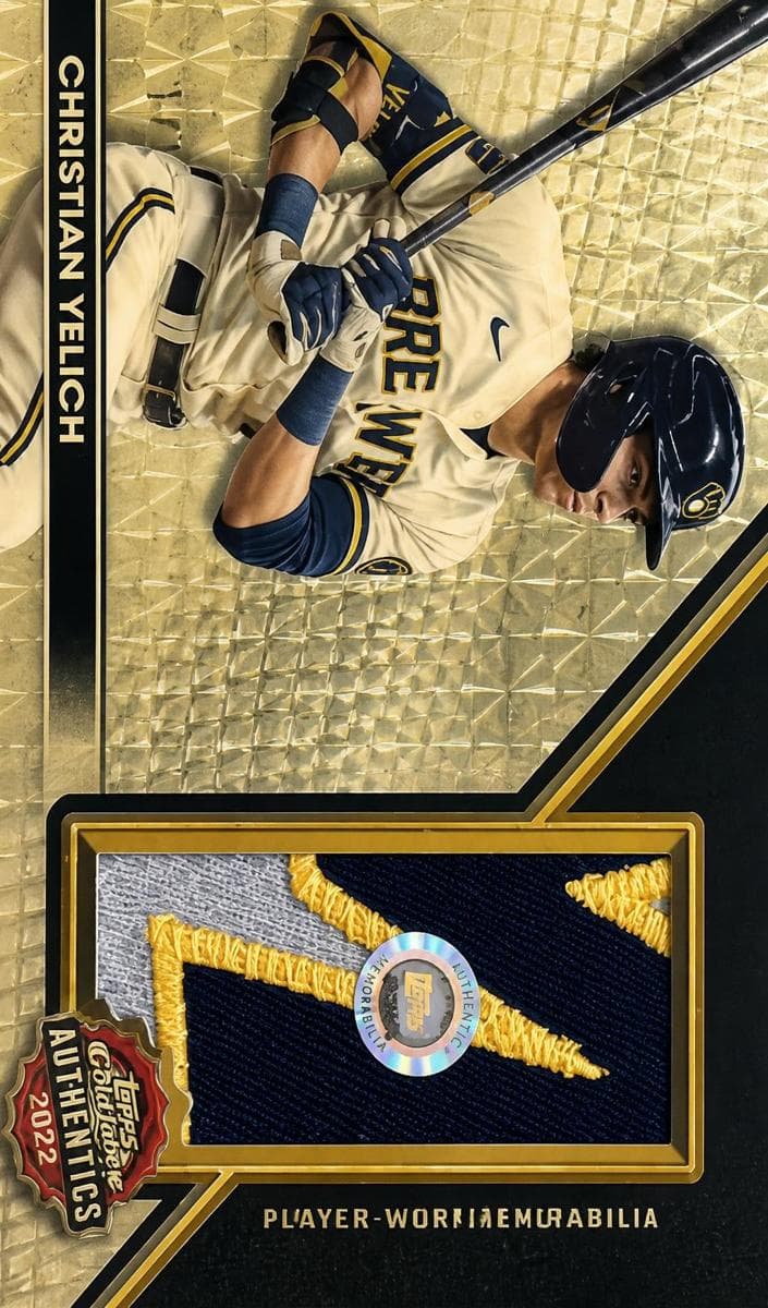 Christian Yelich 2024 topps Topps Chrome