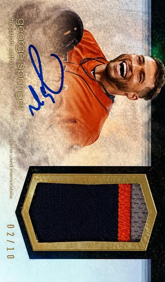 George Springer 2018 topps