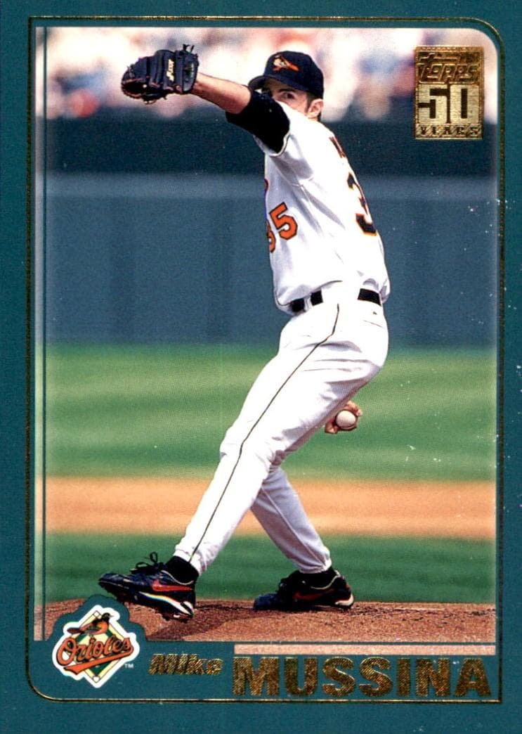 Mike Mussina 2001 topps Topps