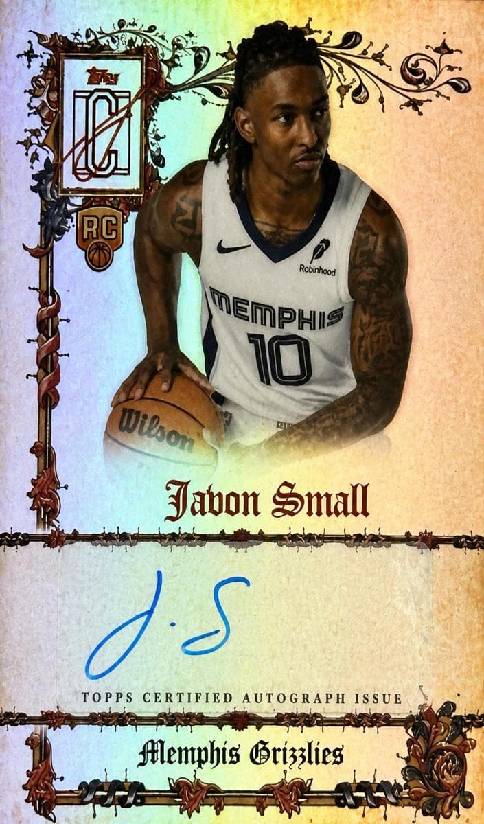 Javon Small 2025 topps Topps Signature Class