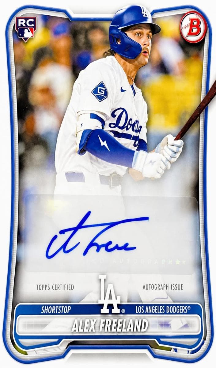 Alex Freeland 2026 bowman Bowman