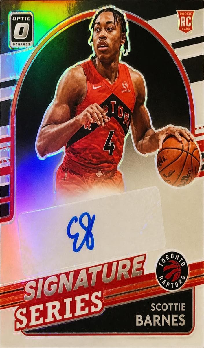 Scottie Barnes 2021 panini Donruss Optic