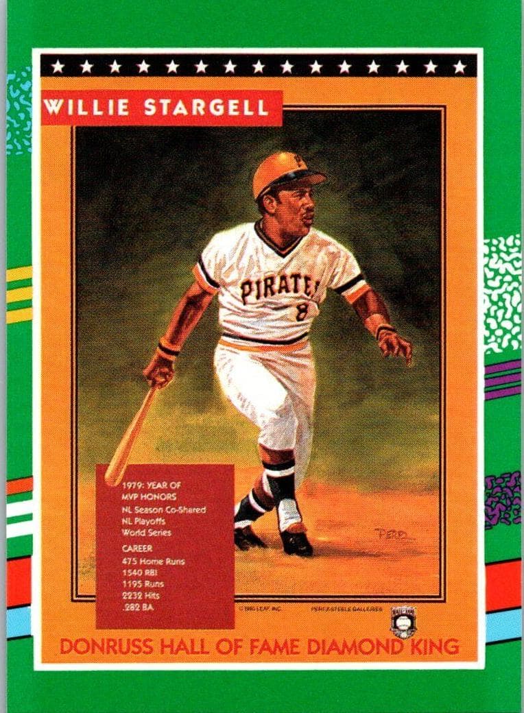 Willie Stargell 1991 panini Donruss
