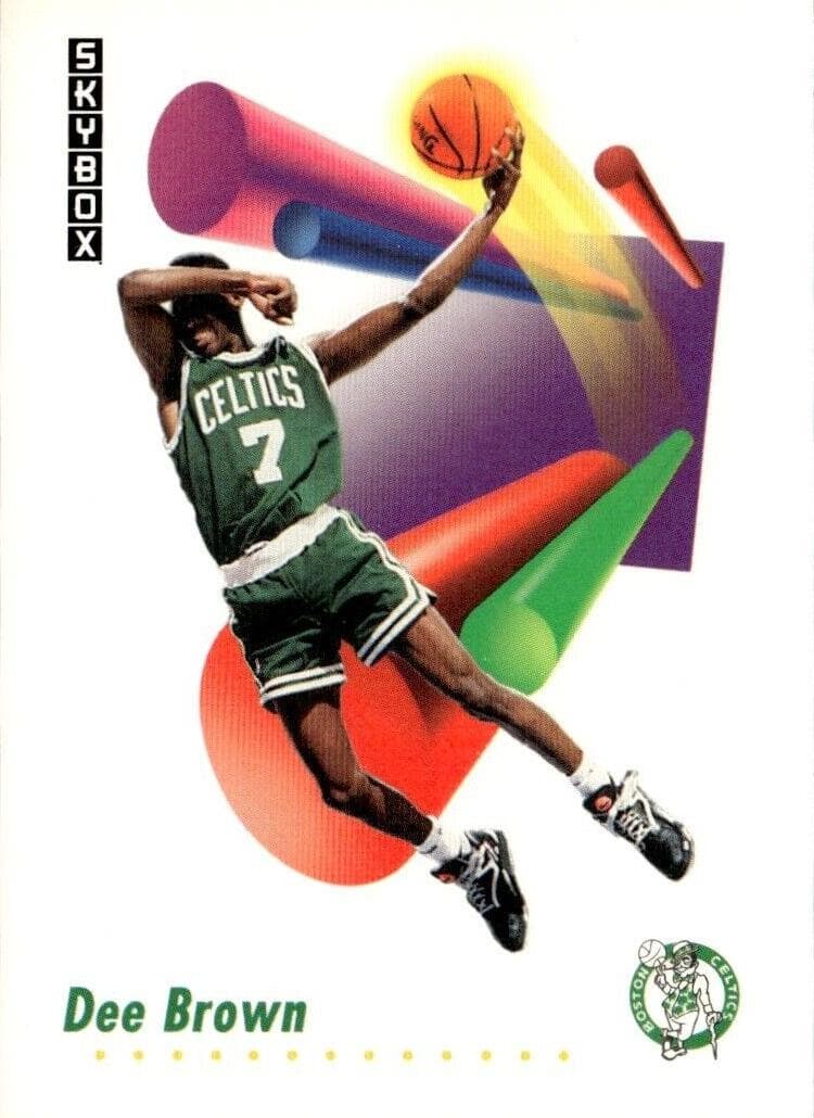 Dee Brown 1991 fleer SkyBox