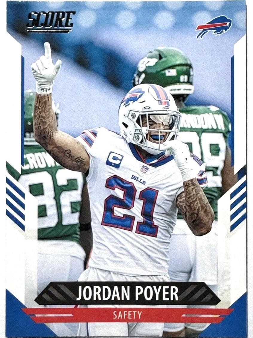 Jordan Poyer 2021 panini Score