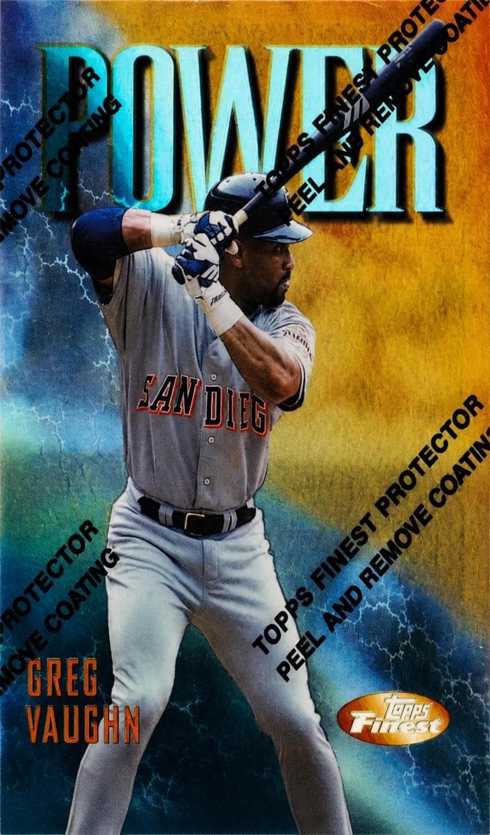 Greg Vaughn 1997 unknown Finest