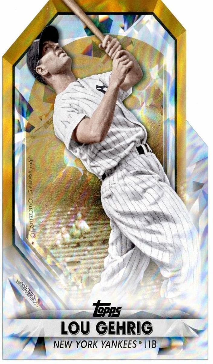 Lou Gehrig 2022 topps Topps Update