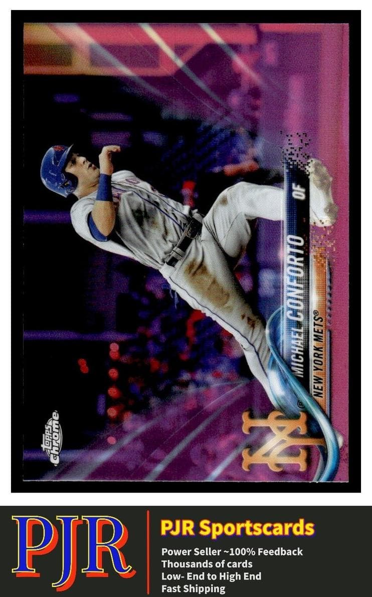 Michael Conforto 2018 topps Topps Chrome