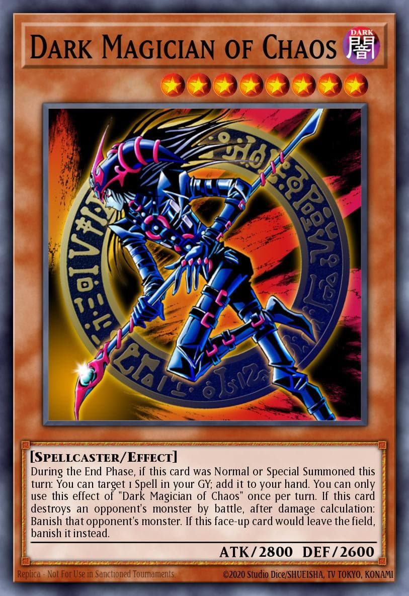 Dark Magician of Chaos #GLD1-EN016