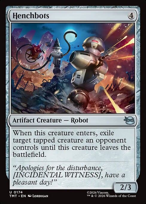 Henchbots 2026 Magic: The Gathering Teenage Mutant Ninja Turtles