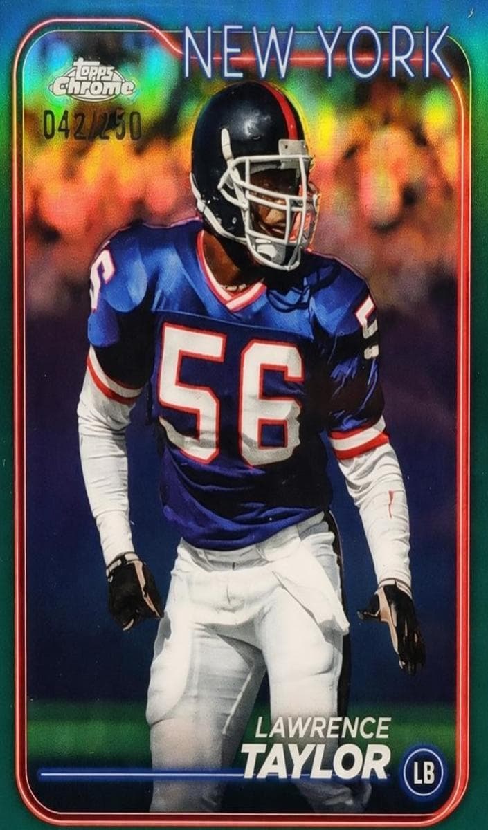 Lawrence Taylor 2024 topps Topps Chrome