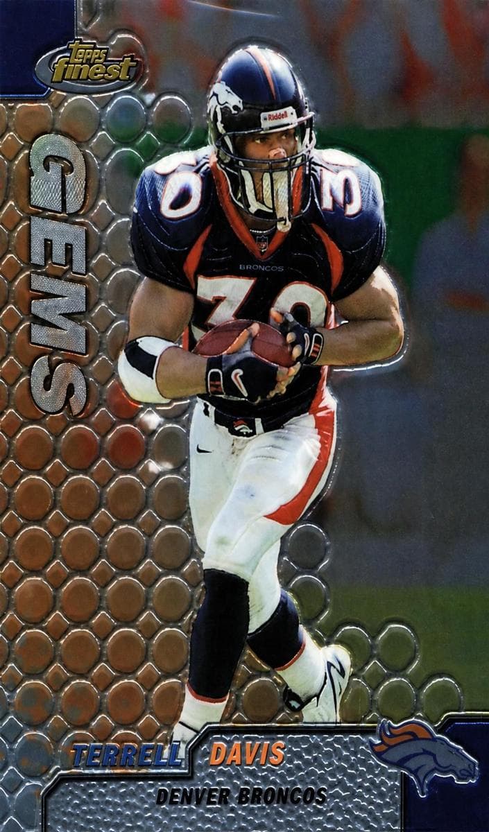 Terrell Davis 1999 topps