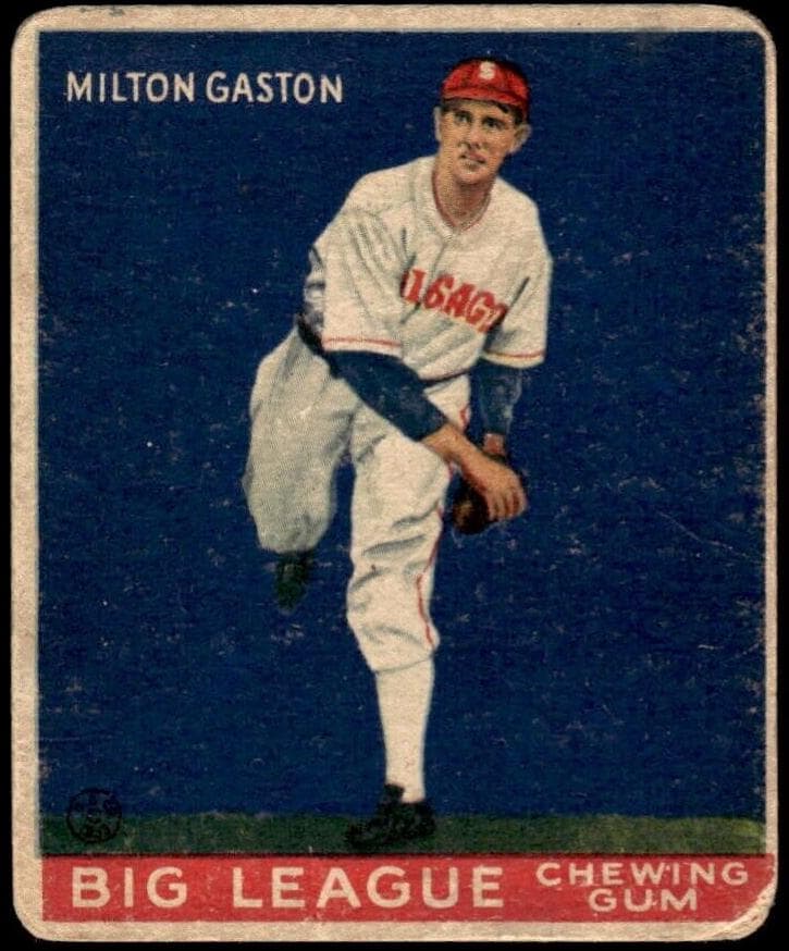 Milton Gaston 1933 unknown Goudey