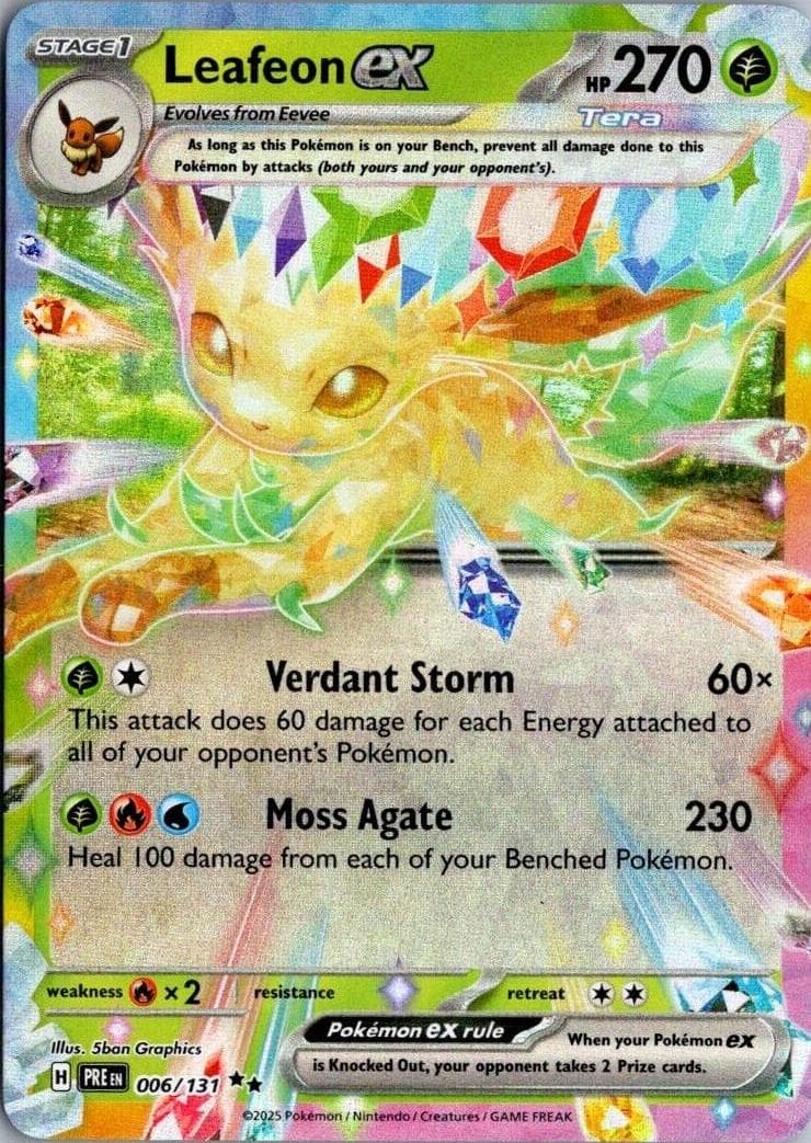 Leafeon EX #6