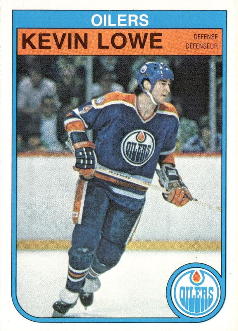 Kevin Lowe 1982 topps O-Pee-Chee