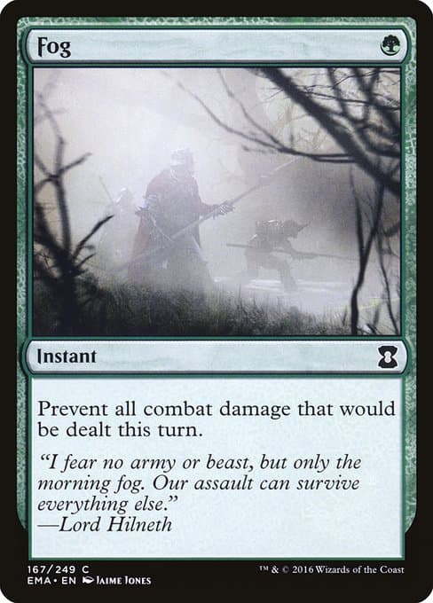 Fog 1994 Magic: The Gathering Revised