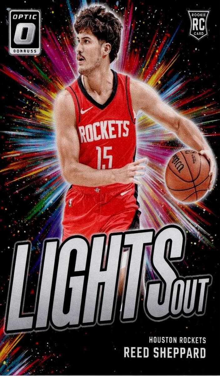 Reed Sheppard 2024 panini Donruss Optic