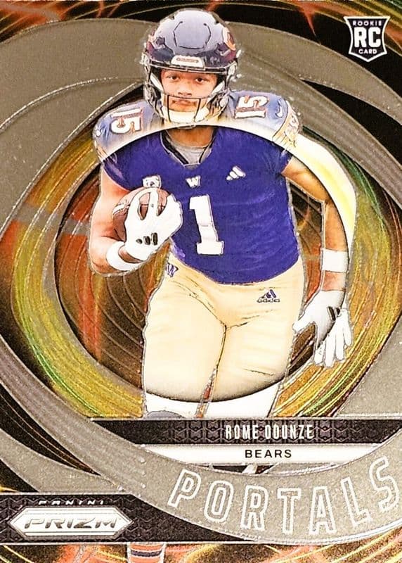 Rome Odunze 2024 panini Panini Prizm