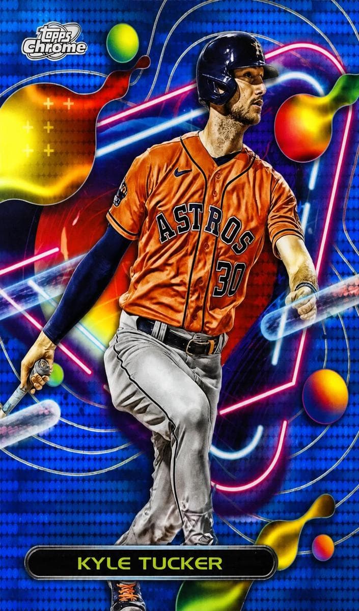 Kyle Tucker 2023 topps Topps Cosmic Chrome