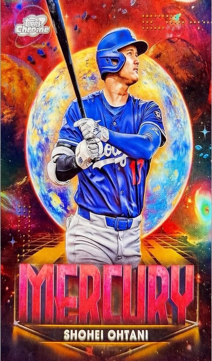Shohei Ohtani 2025 topps Topps Cosmic Chrome