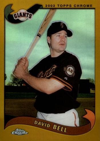 David Bell 2002 topps Topps Chrome