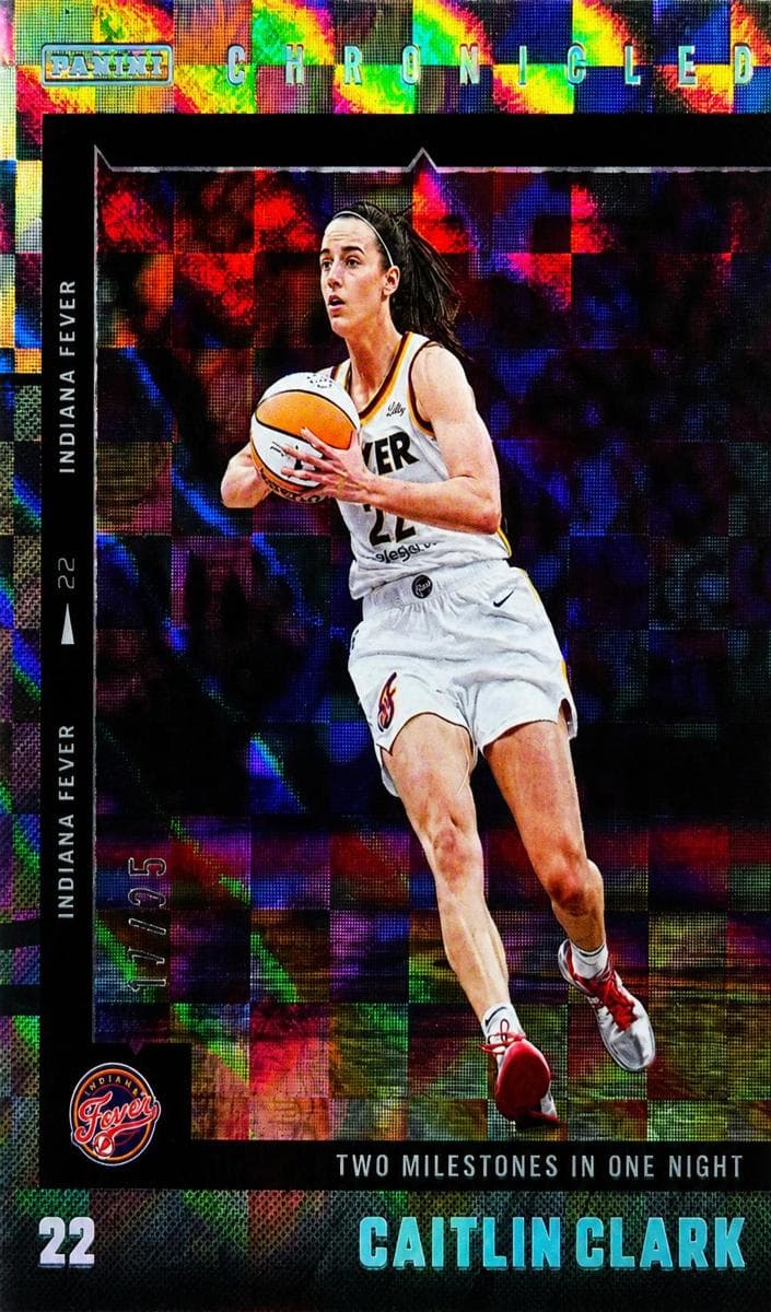 Caitlin Clark 2025 panini Panini Prizm WNBA