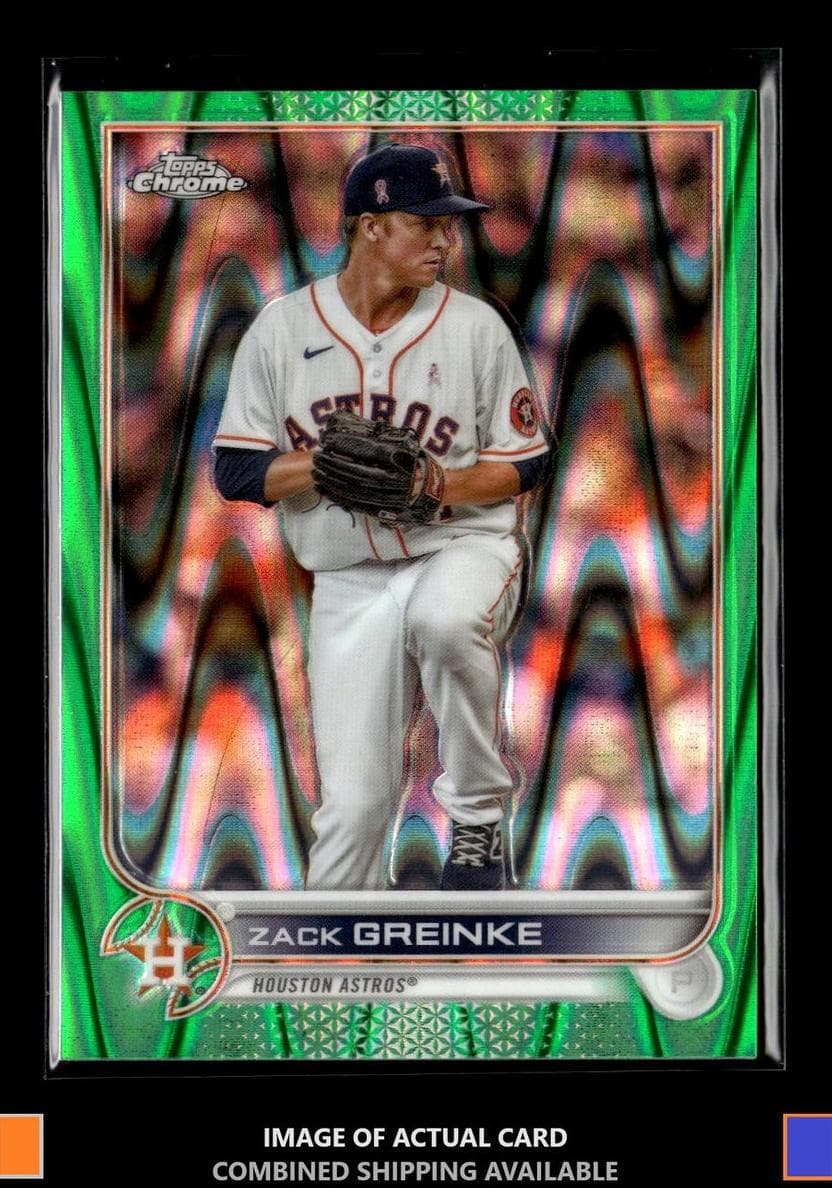 Zack Greinke 2022 topps Topps Chrome