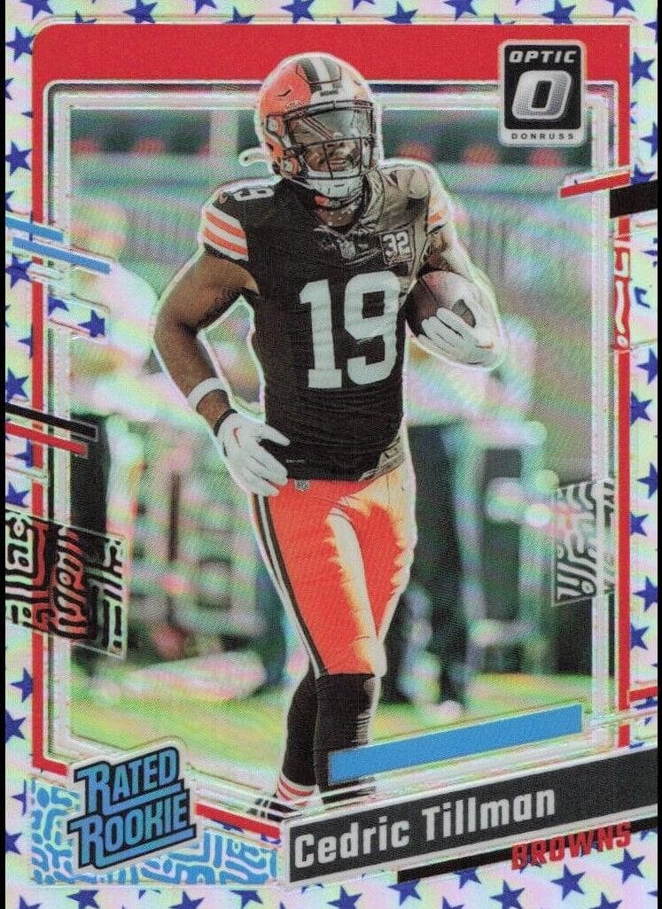 Cedric Tillman 2023 panini Panini Donruss Optic