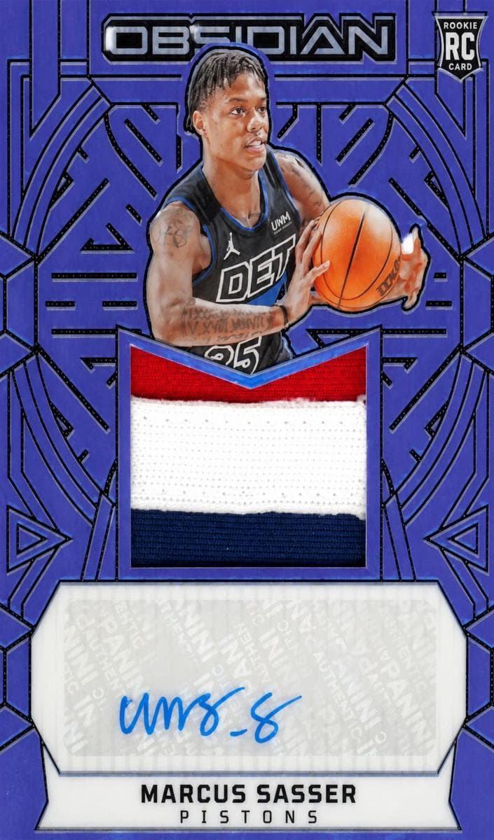 Marcus Sasser 2023 panini Panini Obsidian