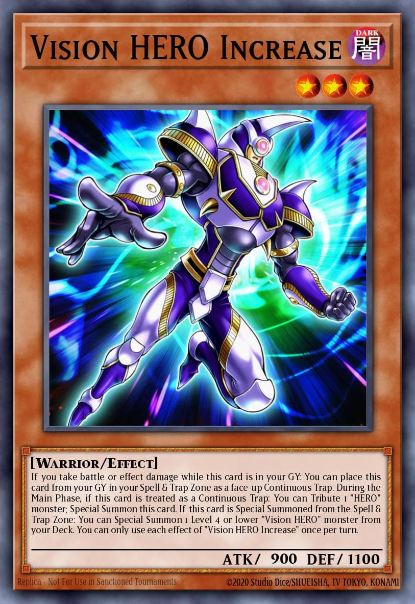 Vision HERO Increase 2024 Yu-Gi-Oh! Battles of Legend: Chapter 1
