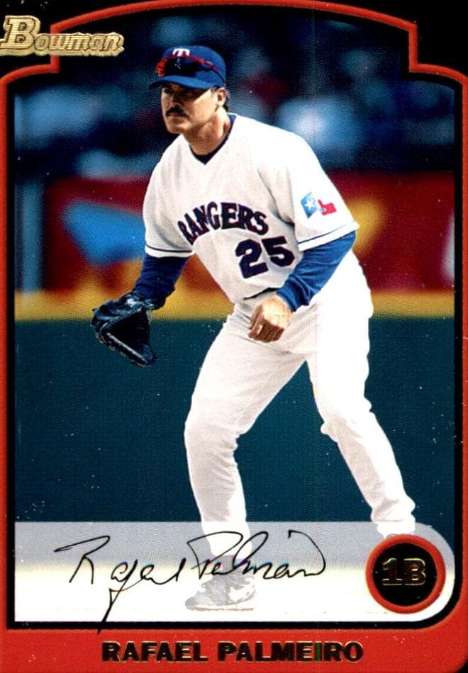 Rafael Palmeiro 2003 bowman Bowman
