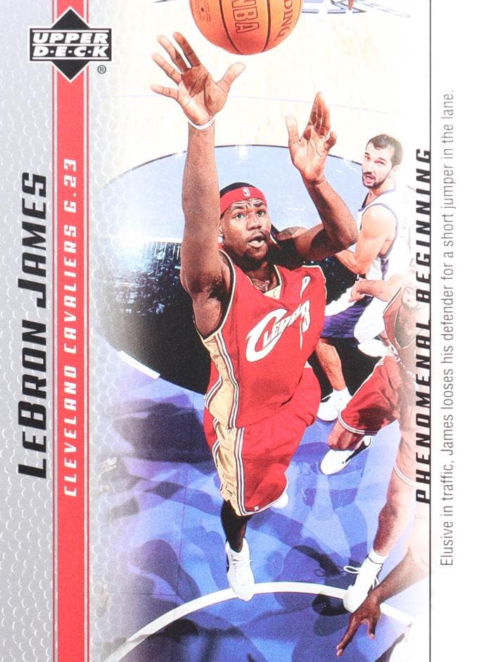 Lebron James 2003 upper-deck