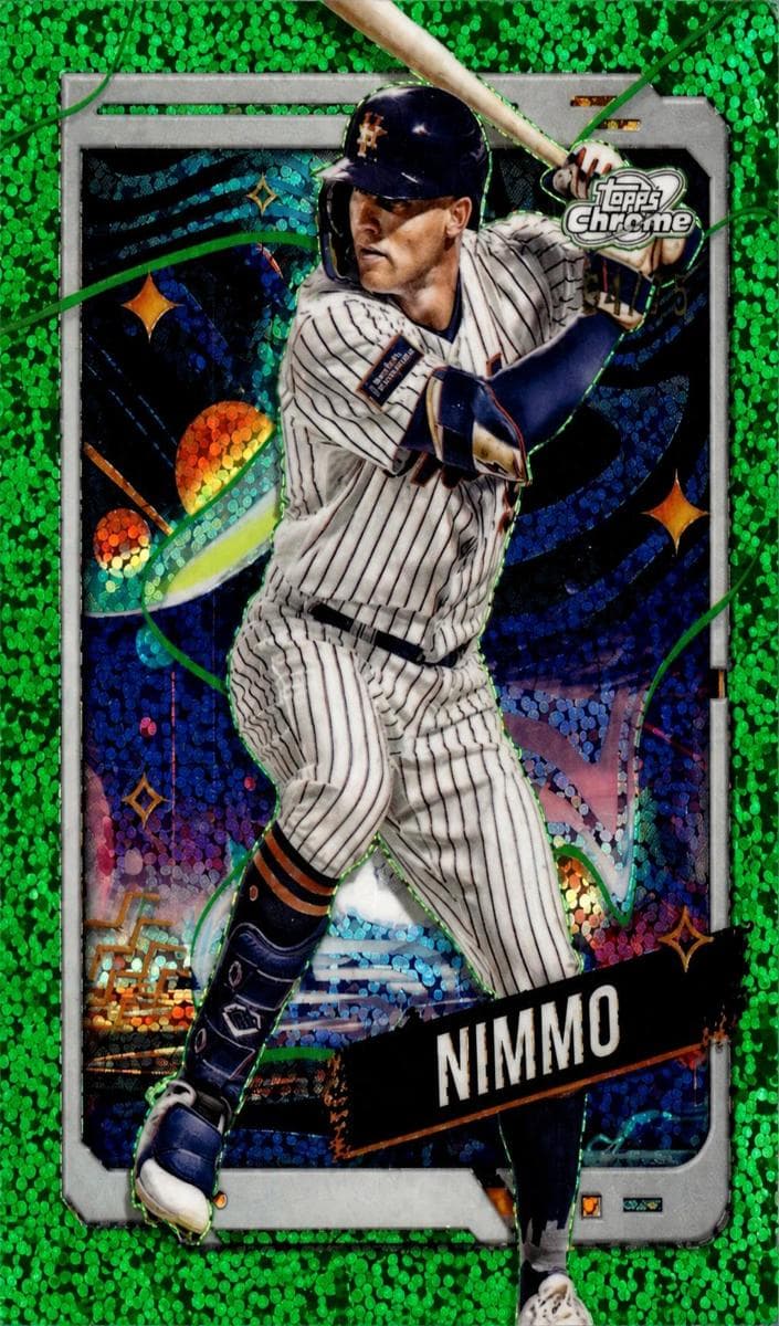 Brandon Nimmo 2024 topps Topps Cosmic Chrome