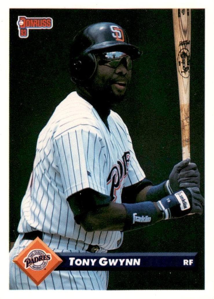 Tony Gwynn 1993 panini Donruss