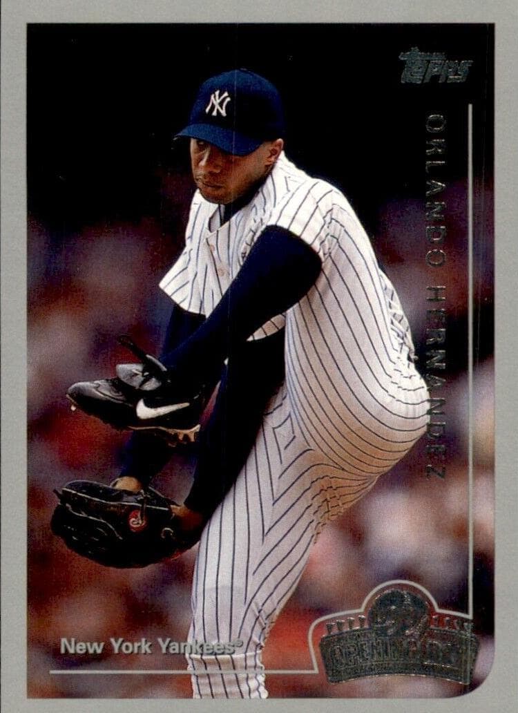 Orlando Hernandez 1999 topps Topps Opening Day