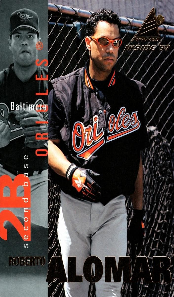 Roberto Alomar 1997 unknown Pinnacle Inside