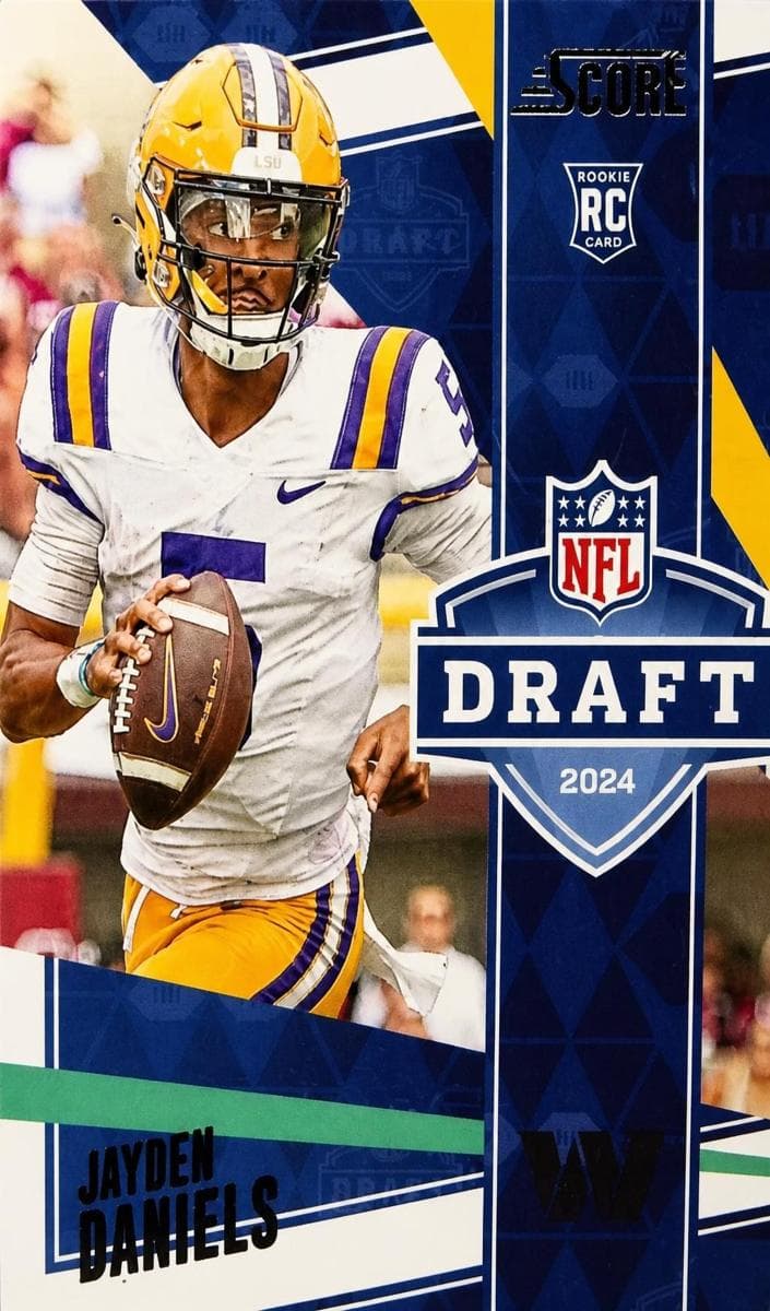 Jayden Daniels 2024 panini Panini Score