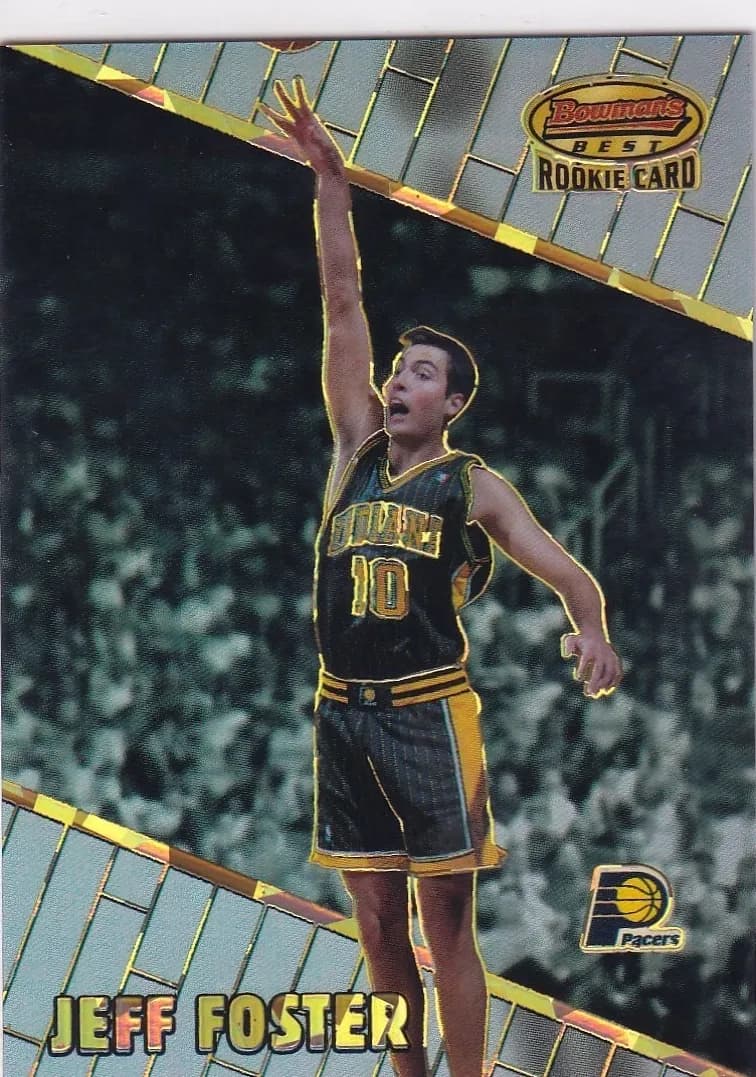 Jeff Foster 1999 bowman Bowman's Best