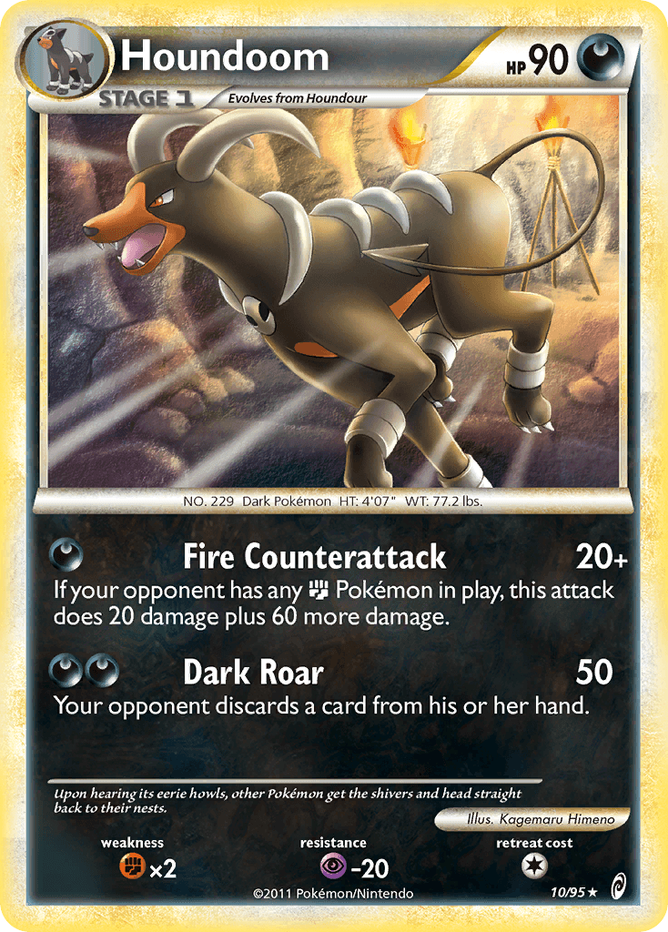 Houndoom 2011 Pokemon Call of Legends