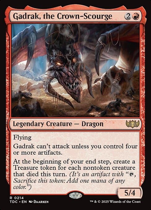 Gadrak, the Crown-Scourge 2022 Magic: The Gathering Jumpstart 2022