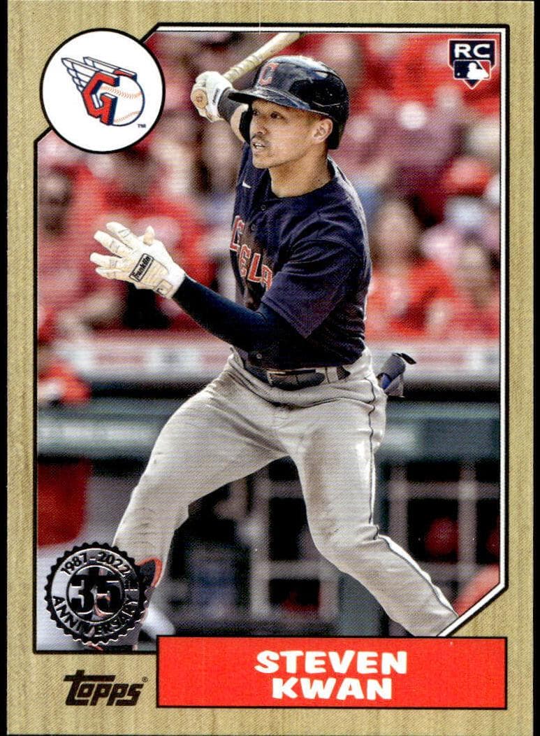Steven Kwan 2022 topps Topps Update