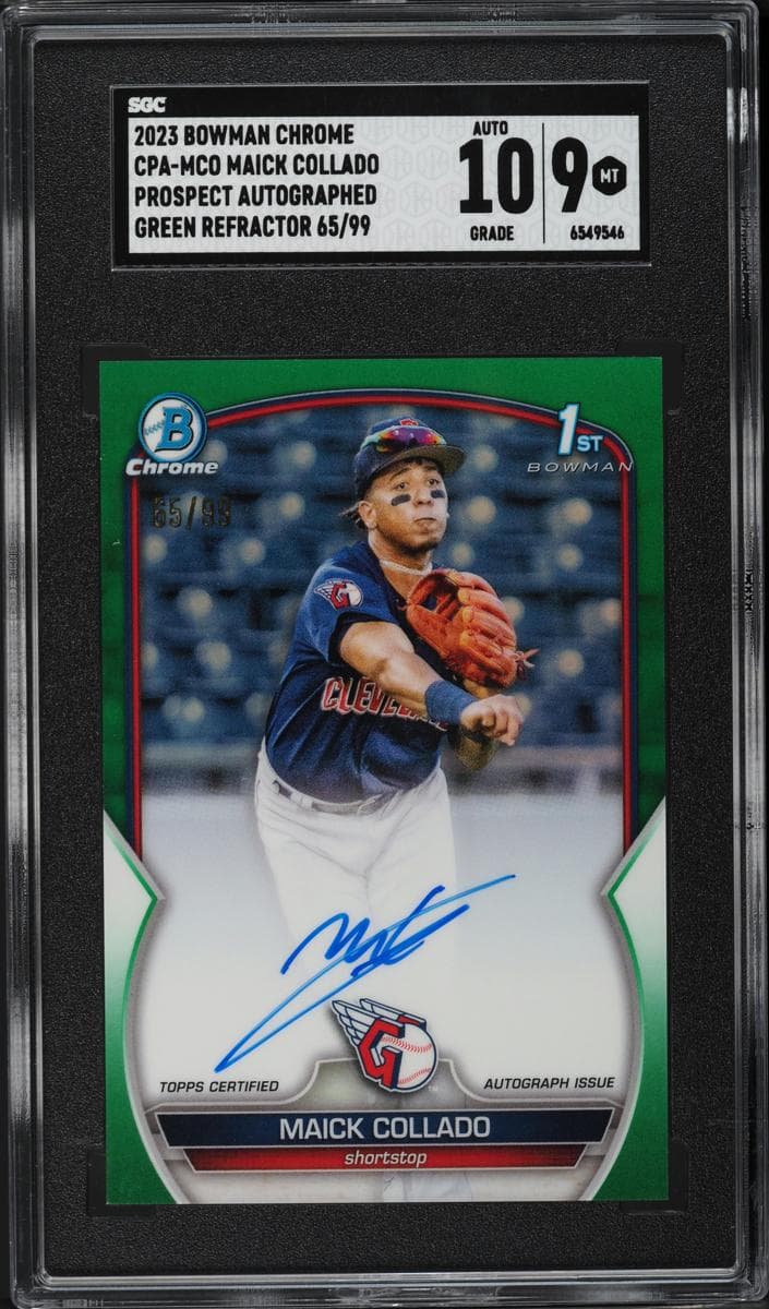 Maick Collado 2023 bowman Bowman Chrome