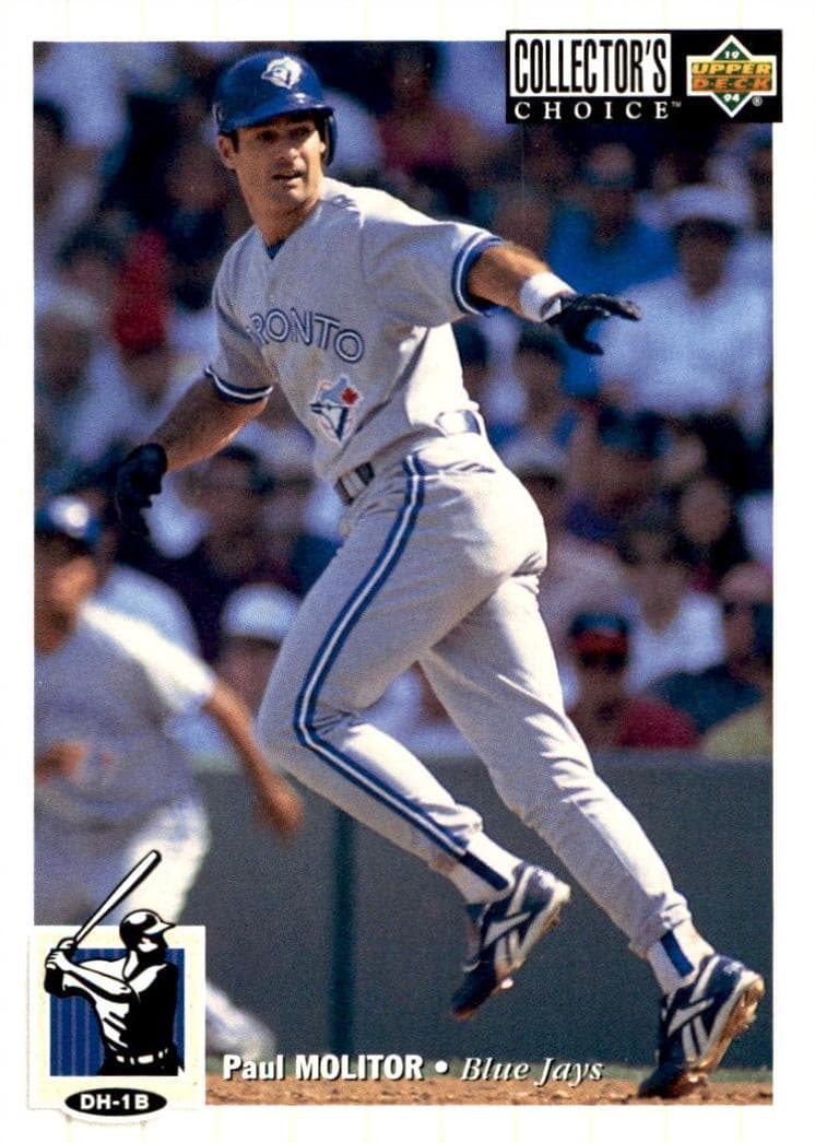 Paul Molitor 1994 unknown Collector's Choice