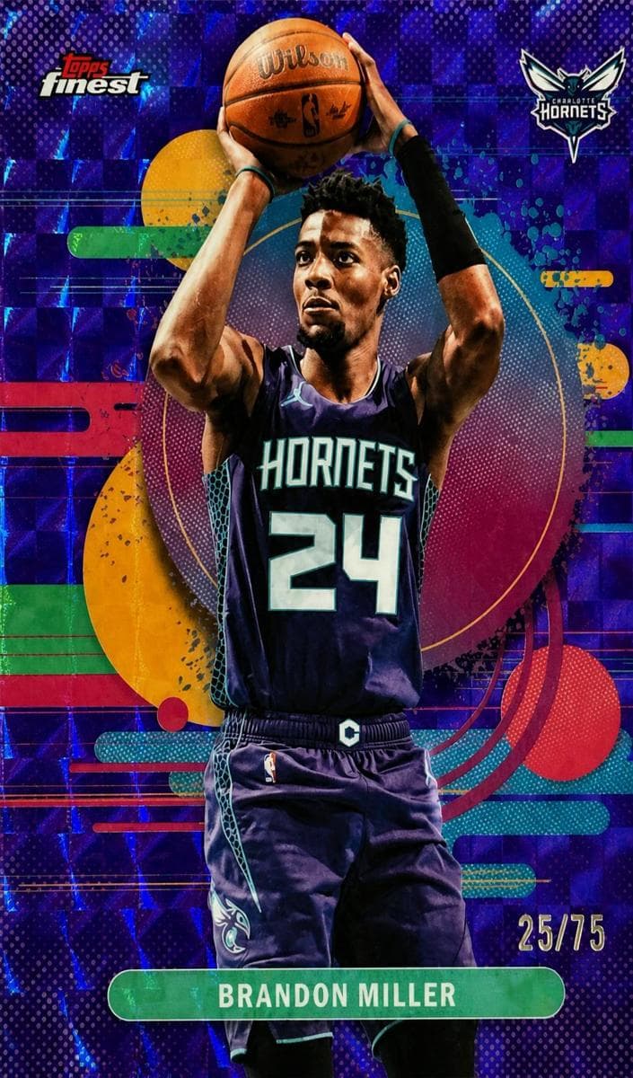 Brandon Miller 2025 topps Topps Finest