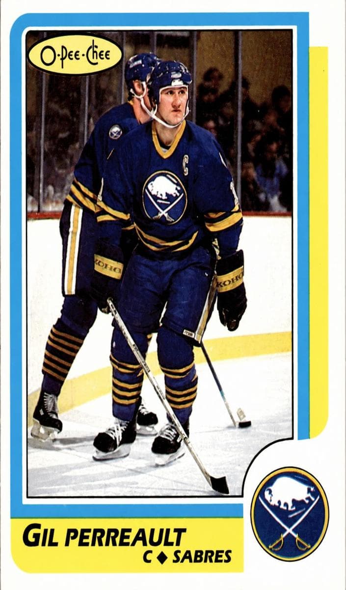Gilbert Perreault 1986 topps O-Pee-Chee